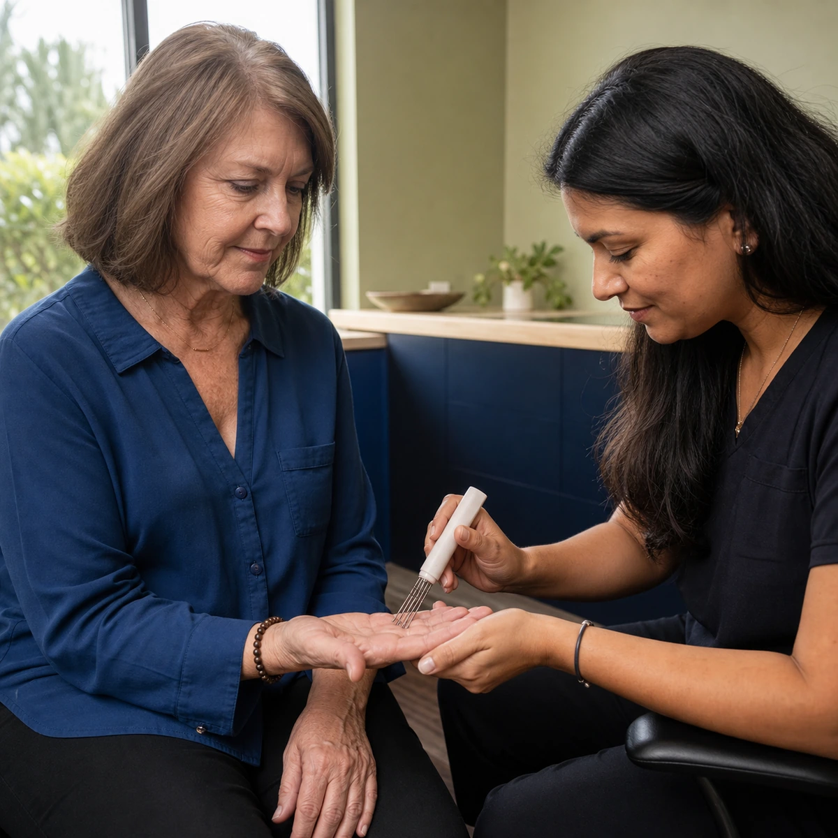 Sensory system support, guided by Dr. Tsai at Advanced Acupuncture