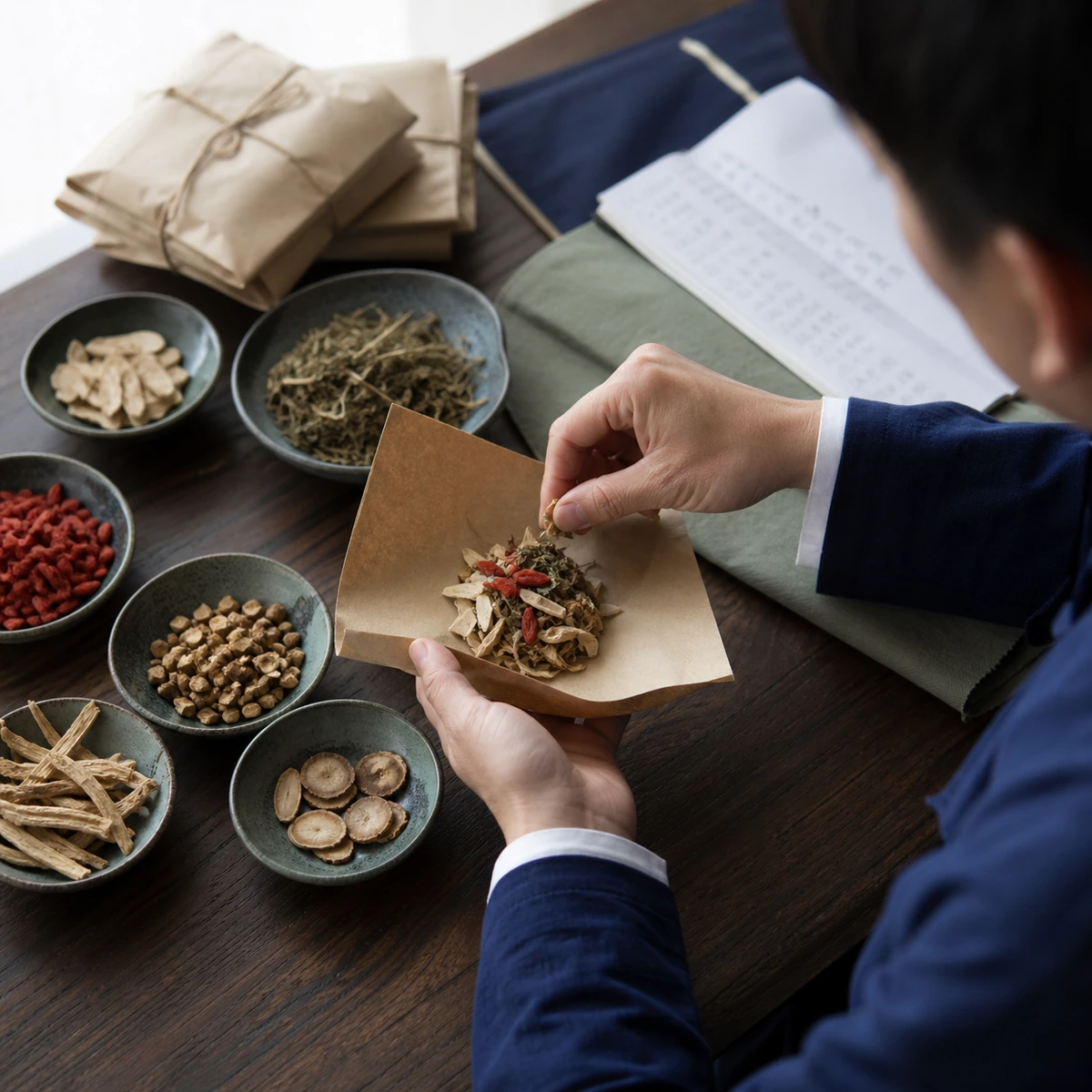 Personalized Chinese herbal formulas, guided by Dr. Tsai at Advanced Acupuncture