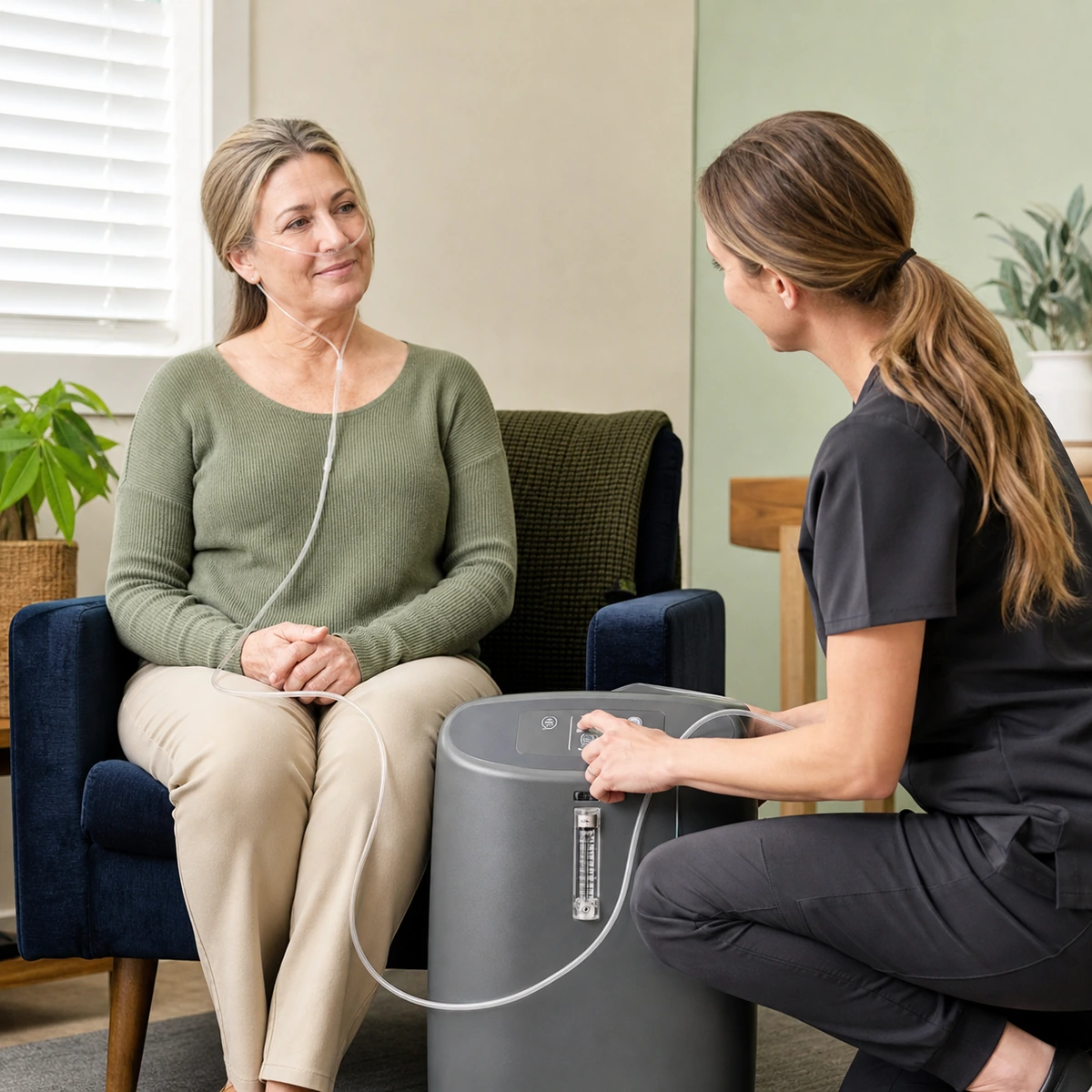 Purified oxygen support, guided by Dr. Tsai at Advanced Acupuncture