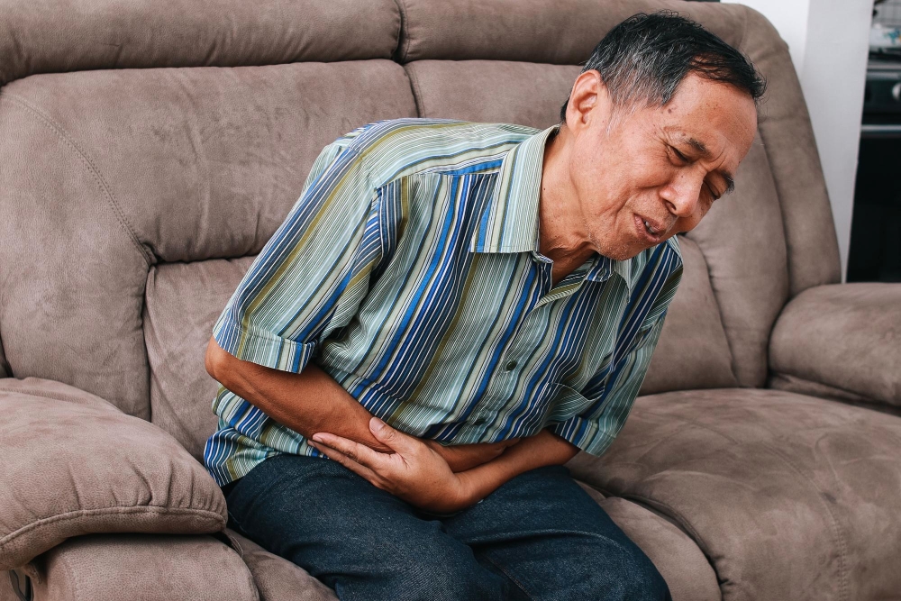 Kidney stone-related pain